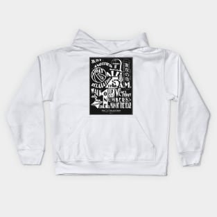 YS Collection Vol. 1 Poster (Tracklist) - Logic (Young Sinatra) Kids Hoodie